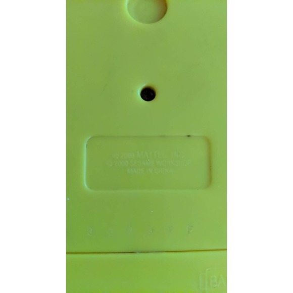 Sesame Street Elmo and Zoe Giggle Sound Mattel Electronic Educational Toy 2000 - Picture 2 of 2